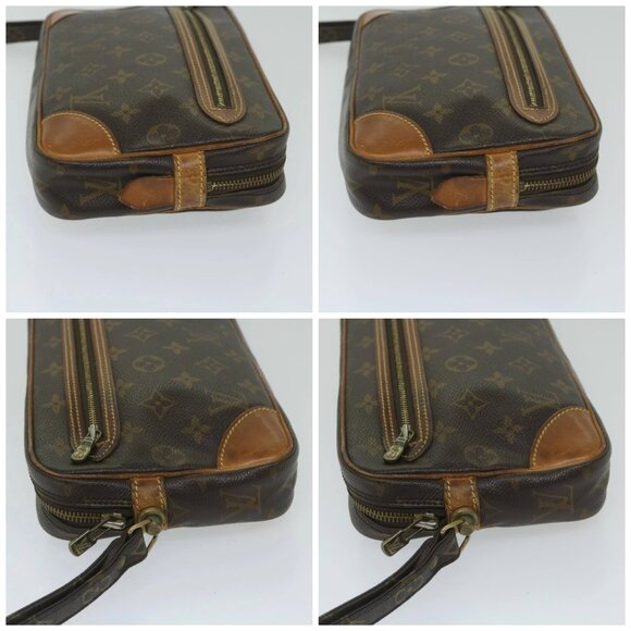 LOUIS VUITTON Monogram Marly Dragonne GM Clutch Bag M51825 LV Auth 59391 - Picture 16 of 16